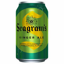 Ginger Ale Seagrams 12oz / Case of 24 cans